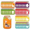48pcs Easter Candy Jar Greeting Cards Fillable Candy Jar Decoration Container Easter Ma-son Jar Card Birthday Exchange Gift Card