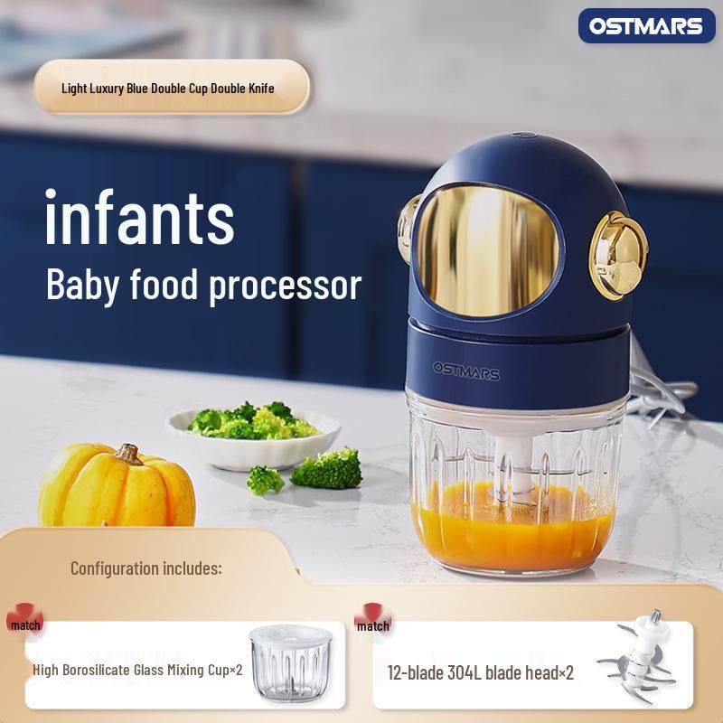 OSTMARS Baby Food Maker - Multifunctional Mini Blender & Processor for Infant Puree