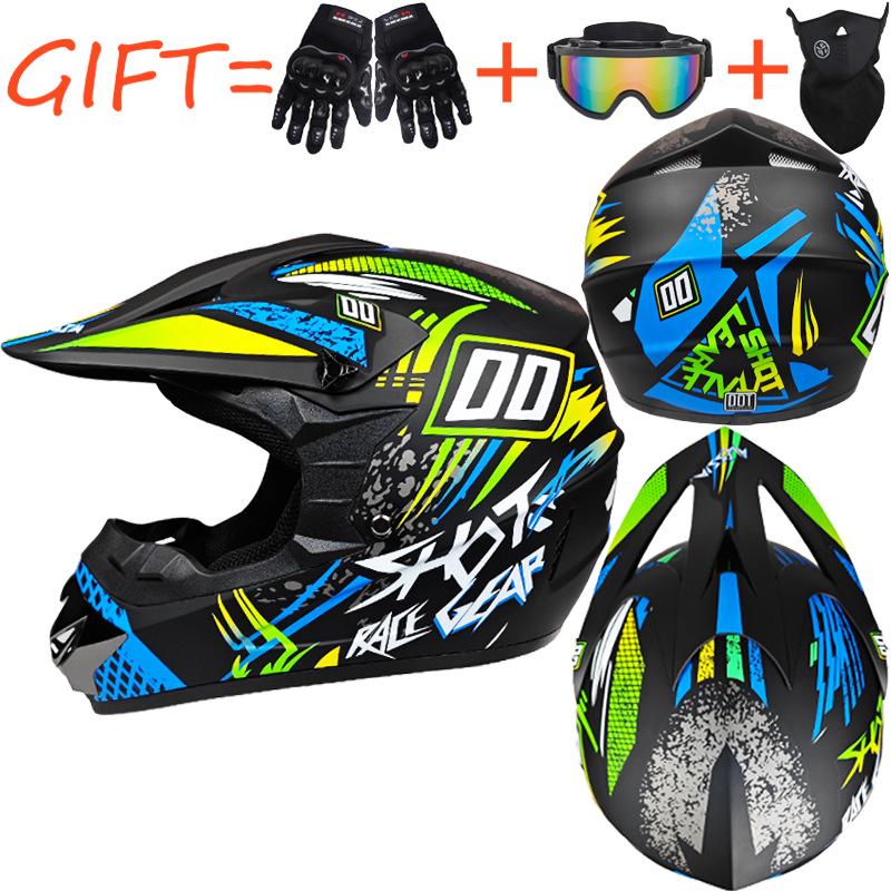 Unisex Four-Season Helmet Set: Off-Road Karting, Beach Car, Mountain Biking, Downhill