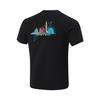 Li Ning Table Tennis Series Letter Print Comfortable Breathable Short Sleeve T-Shirt Unisex T-Shirts AHSU863-1