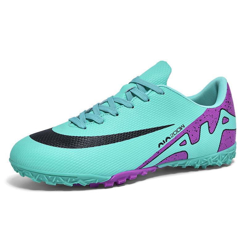Low-top football shoes men's and women's long broken nails teen adult older children's students lawn football training shoes