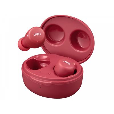 JVC Kenwood JVC HA-A5T-R Kablosuz Kulaklık Bluetooth Kompakt Hafif 15 saate kadar oynatma Bluetooth Ver5.1 Kırmızı ile uyumlu