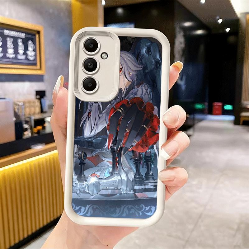 Phone Case for Samsung Galaxy S26 S25 Ultra S24 FE Genshin Impact Arlecchino Shell S23 Plus S22 + S21 S20 5G Soft Silicone Funda