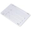 Splicing Block Kit Fit for Revoxsonido Open Reel to Reel 1 1 2 1 4 1 8in 10in Professional Aluminum Alloy Tool with Tape