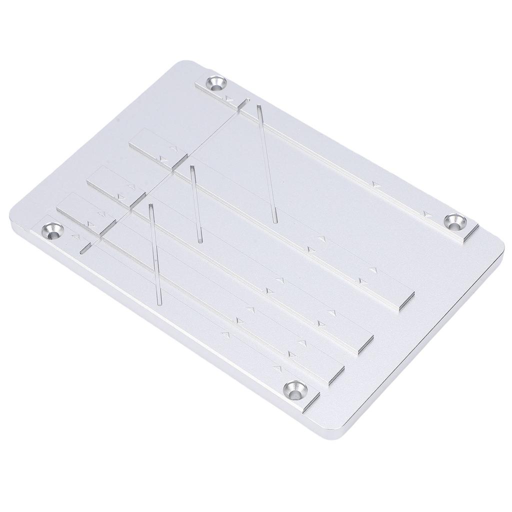Splicing Block Kit Fit for Revoxsonido Open Reel to Reel 1 1 2 1 4 1 8in 10in Professional Aluminum Alloy Tool with Tape