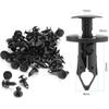 New Nylon Push Type Retainer Clips Trim Panel Clip Push For Ford W704958-S300 100pcs