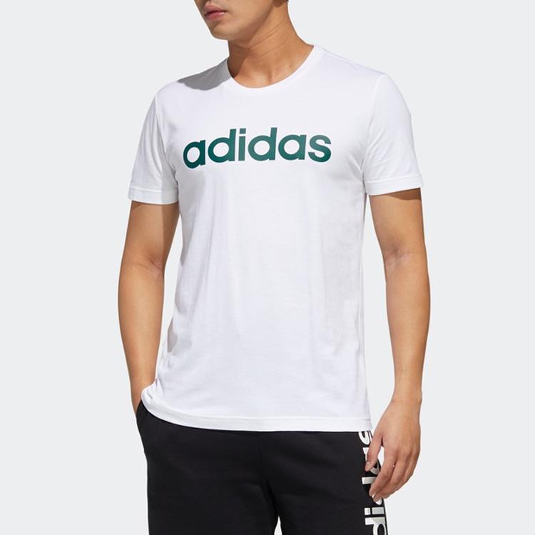 Adidas Neo Round Neck Short Sleeve T-Shirt Men Tops White FP7389