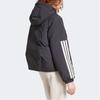 Adidas Logo Fashion Trend Comfortable Warm Down Jacket Women Outerwear Black JG3866