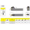 Turning Tool Holder Wrench 125mm 20×125mm Alloy Steel