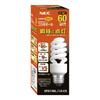 NEC Cosmo Ball Compact Fluorescent Lamp, 60W, E26 Base, Warm White, EFD15EL12-C5