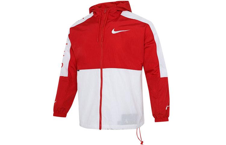 Nike Sportswear SWSH JKT Jacket WVN University Red DJ4131-657 S