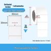 Durable Self-Adhesive Thermal Paper Barcode Labels for Printing 