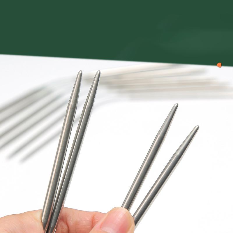 3pcs/Set Circular Knitting Needles Sweater Knitting Needle Tools Small Loop Needle DIY Knitting Needles Kits DIY Tool Accessory