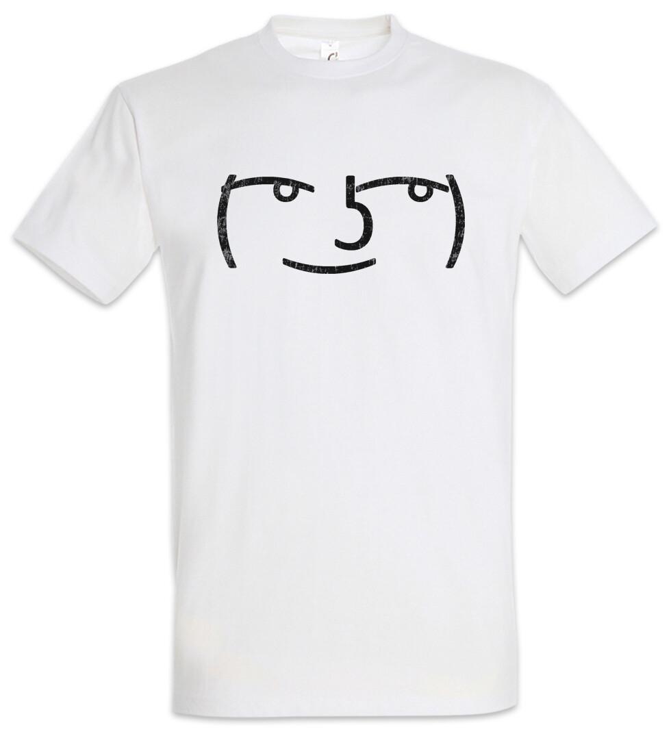 Le Lenny Face T-Shirt Mens Womens Tees Top Fun Geek Admin Computer Science Scientist Coder Developer S