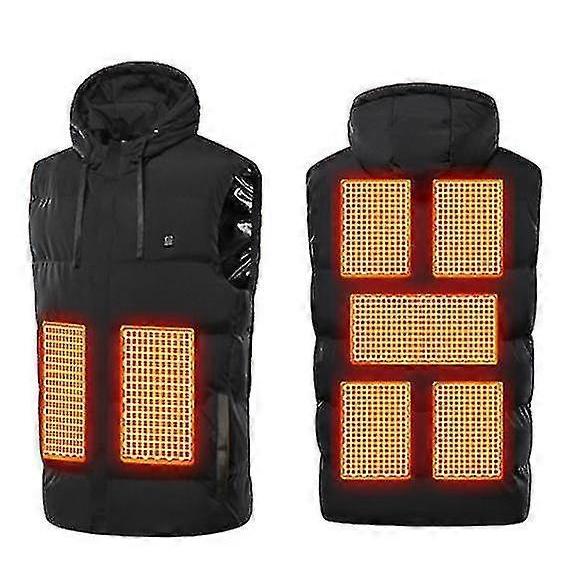 Gilet Intelligente Riscaldato con Cappuccio per Adulto