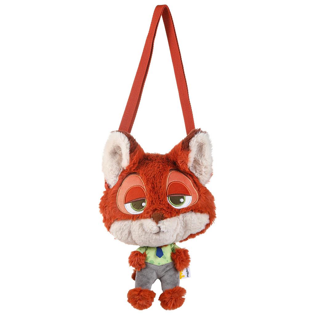 Zootopia Nick Plush Shoulder Bag With Cartoon Design For Kids And Teens