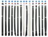 Adhesive for welding plastic PEU PE-U PE+U 100g mix of TRIANGLE STRIPS