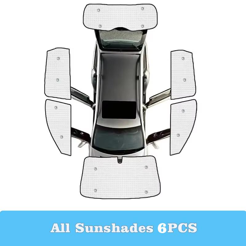 Car Sun Shade For Volvo EX30 Plus  2024 2025 2026 Sunshades Windshield Side Window Curtain Covers UV Protection Accessories Type A