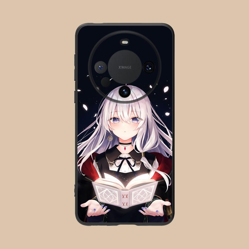 

Wandering Witch Elaina Matte TPU Mobile Phone Case for Huawei Mate 60 50 40 30 20 10 Pro Plus Lite E 5G Colorful Printing Cover Huawei Mate 10 Lite
