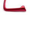 3x Red Inner Steering Wheel Frame Cover Trims For Honda Civic 10th Gen 2016-