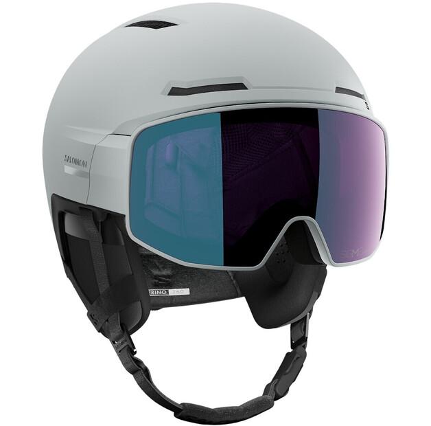 Salomon Driver Prime Sigma Photo MIPS Ice Flow Grey Protective Helmet