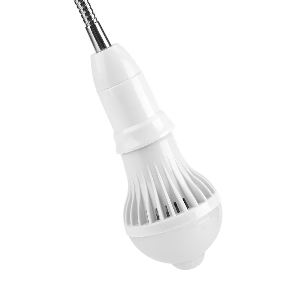 E27 Intelligent Detection PIR Infrared Motion Sensor Light LED Lamp Bulb
