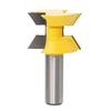 Large Lock Miter Router Bit 120Degree Shank Tenon Cutter Woodworking CarvingTool
