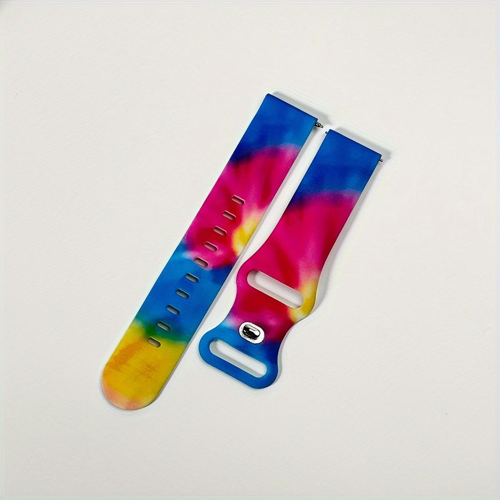 Cinturino in Silicone con Stampa Oroscopo 20/22mm per Samsung Galaxy Watch6 Per Huawei GT4 Cinturino Fibbia a Farfalla