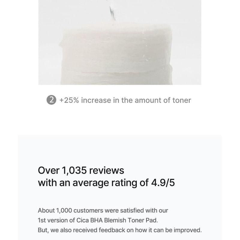 celimax - JIWOOGAE Cica BHA Blemish Toner Pad
