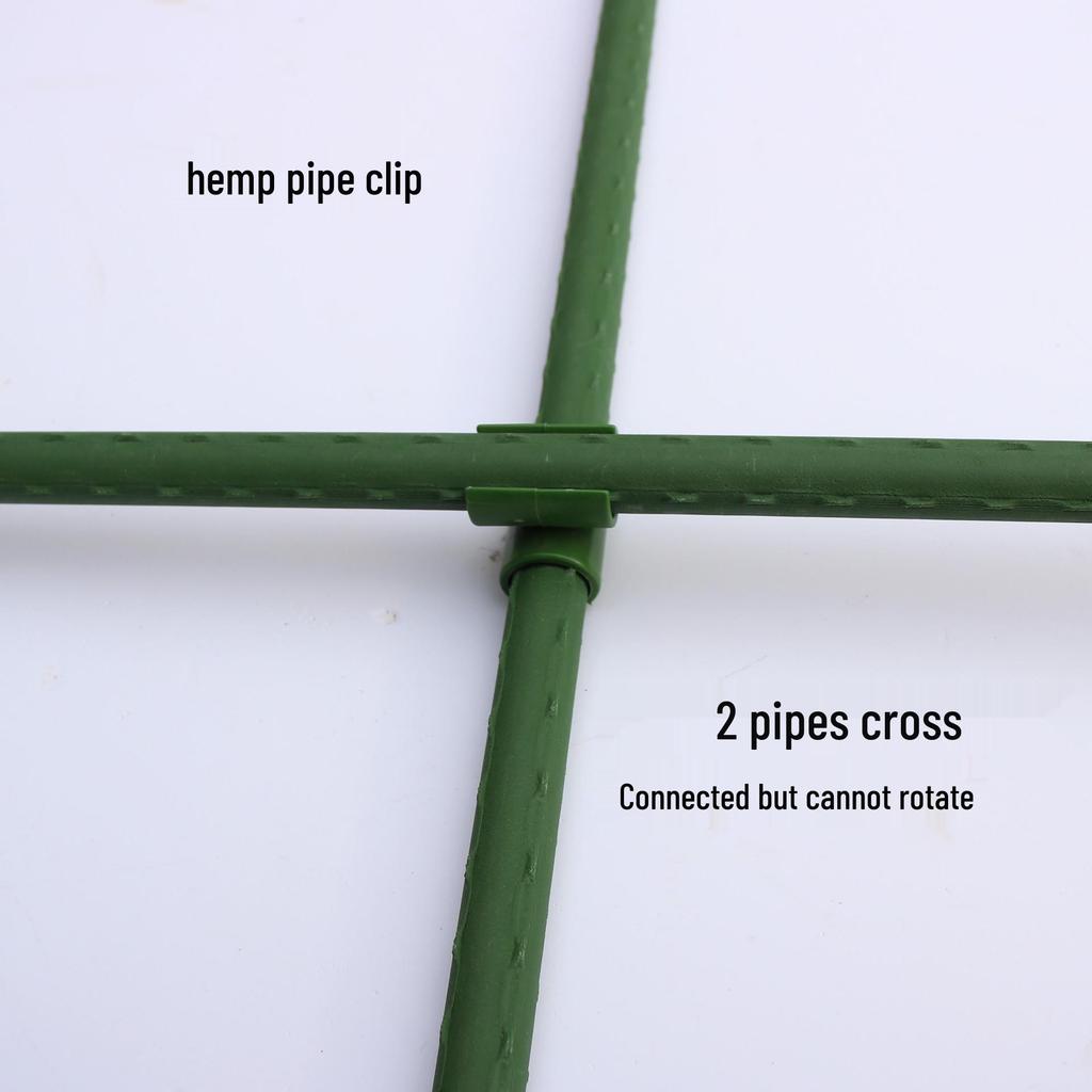 Balcony Vegetable Garden Trellis with Accessories, Plastic-Coated Steel, 11mm Diameter.