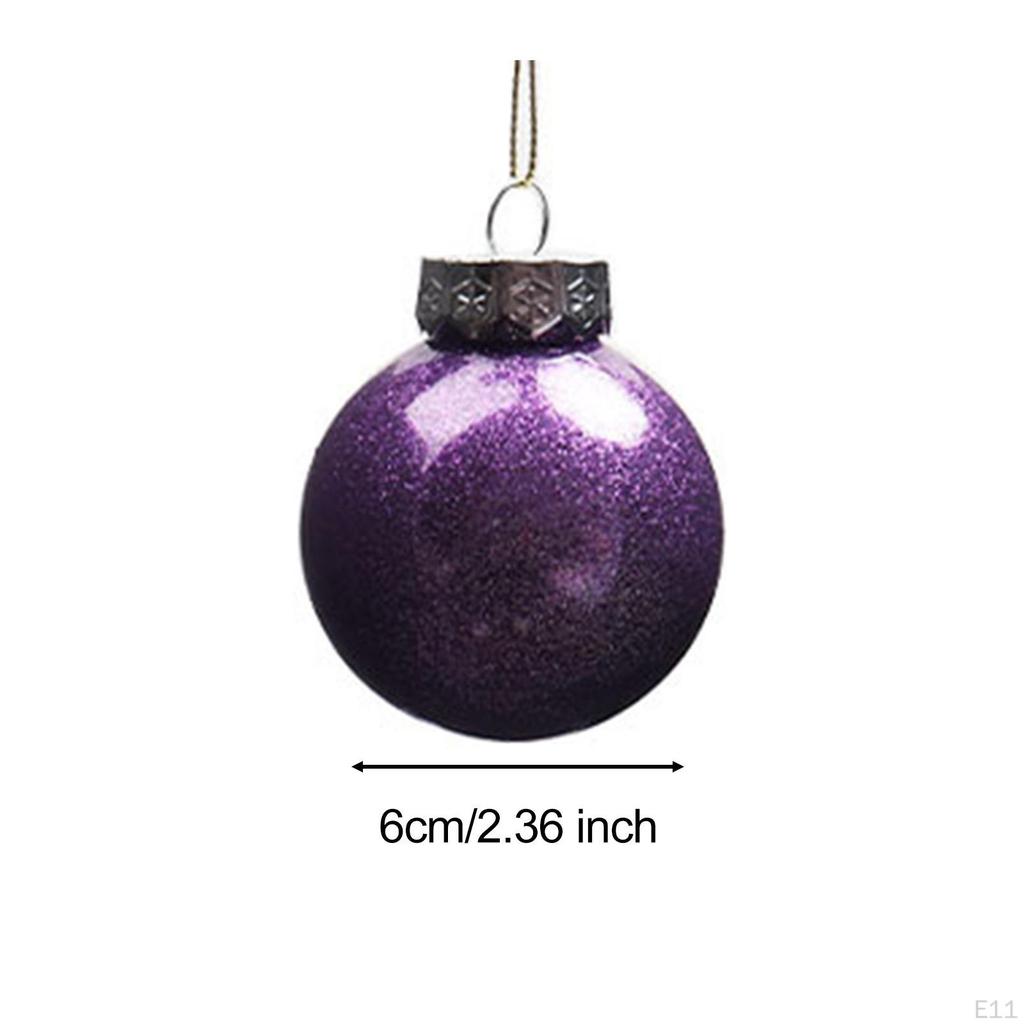 30 Pieces Christmas Ball Ornaments Shatterproof Festival Layout Baubles Xmas Tree