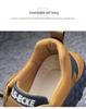 Men's 2025 Korean Style Low-Top Running Shoes - Trendy, Non-Slip, Thick-Soled, Versatile Casual Dad Shoes.