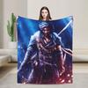 Warm Soft Blankets Airplane Travel Clair Obscur Expedition 33 Game Bedding Throws Flannel Bedspread For Home Decor Sofa Bed