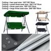 210d Outdoor Swing Canopy Cover Sun Canopy Cover Courtyard Rainproof Swing Cover