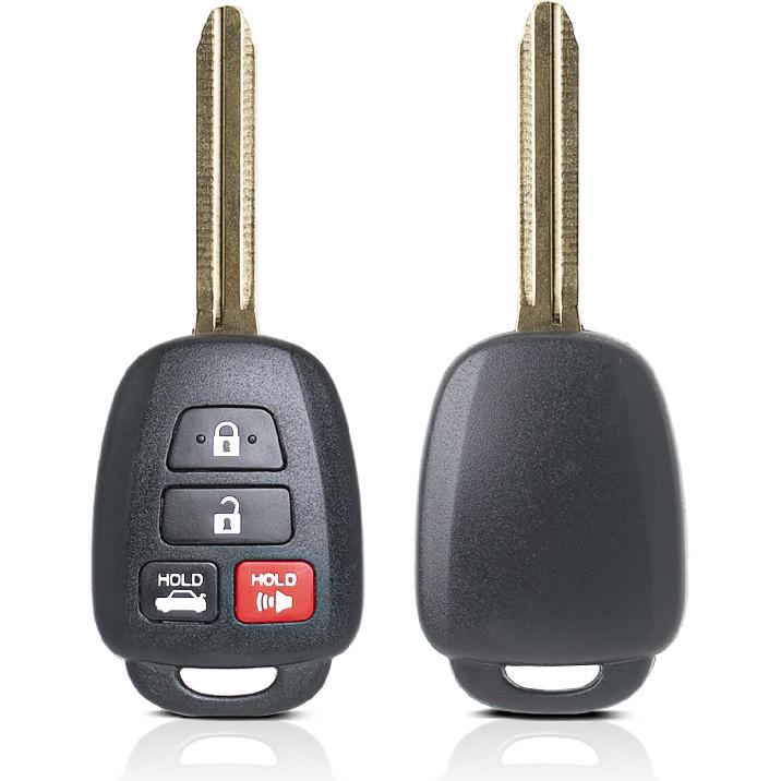 MechanMagic Key Fob Remote Replacement Fits for Toyota Corolla 2014 2015 2016 2017 2018 /Camry 2014-2017/Tacoma 2016-2018 HYQ12BDM Keyless Entry