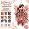 Step By Step Guide Patchwork Fairy Kit Handmade Patchwork Craft Kit Fabric Craft Set  Gift Making