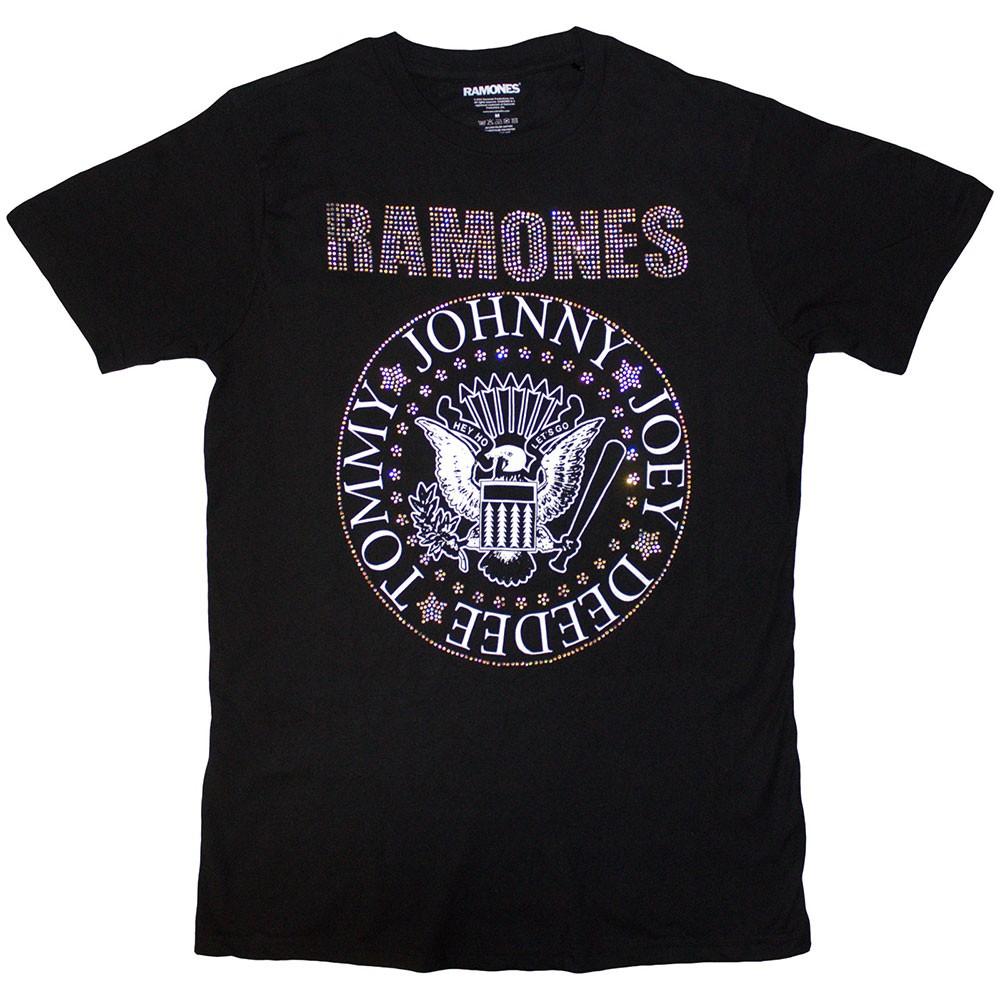 Ramones Presidential Seal Official Tee T-Shirt Mens Unisex