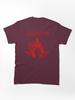 Fist Holding Fork and Fire Flame Classic Unisex T-Shirt
