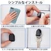 10pcs Mini Hooks, Car Storage Hooks, Self Adhesive, Interior Accessories, Easy Installation, Black