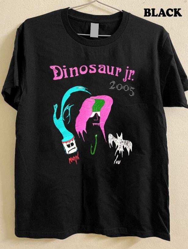 2005 Dinosaur jr vintage t shirt, rock band t-shirt, remake black shirt Unisex T-Shirt XXXXL