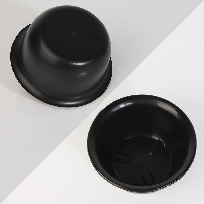 Shaving Cream Bowl Deep Design Shave Cup Plastic Container Soup Storage Bowl Sturdy Anti Slip Shaving Foaming Bowl Barber