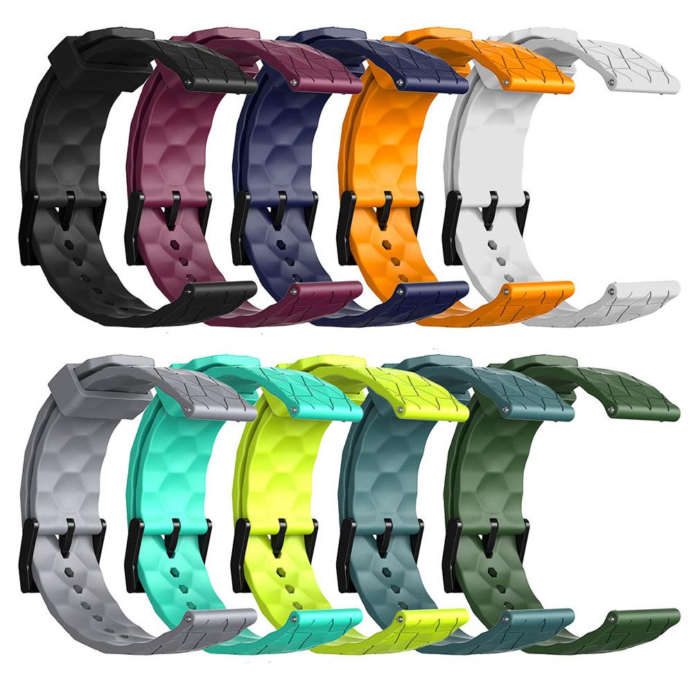 Pulseira de silicone de 20mm 22mm para Samsung Galaxy Watch 5 Pro 4 Faixa clássica de padrão de futebol para Xiaomi Watch Color 2/S2/S1