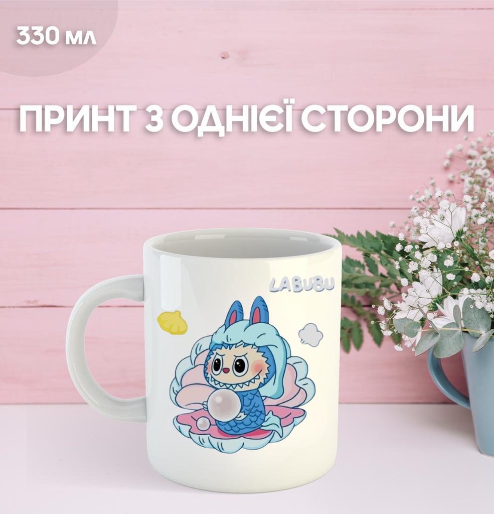 Labubu Mug Labubu Printed Ceramic Cup 330ml