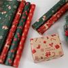 Extra Large 50x74cm Festival Gift Wrap 5 Sheets Sturdy Quality Reindeers Bell Designs Durable Surfaces