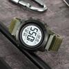 Sports waterproof electronic watch Student party electronic watch Couple multi-function dual-time watch