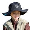 Children'S Uv Protection Bucket Hat Fashion Outdoor Hiking Hat Baby Sun Protection Sunshade Basin Hat
