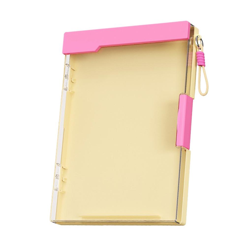 Plastic Document Storage Box Dust Proof Multifunctional Archive Box Transparent Stackable File Organizer Document Management жёлтый