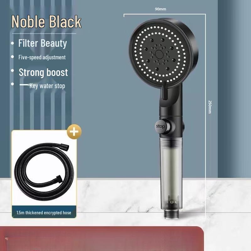 LANGZHIWEN Pressurized Adjustable Shower Head
