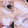 360 pezzi di salviette per unghie in scatola, cuscini, punte in gel assorbenti morbide, detergente per cotone, asciugamano pulito per manicure