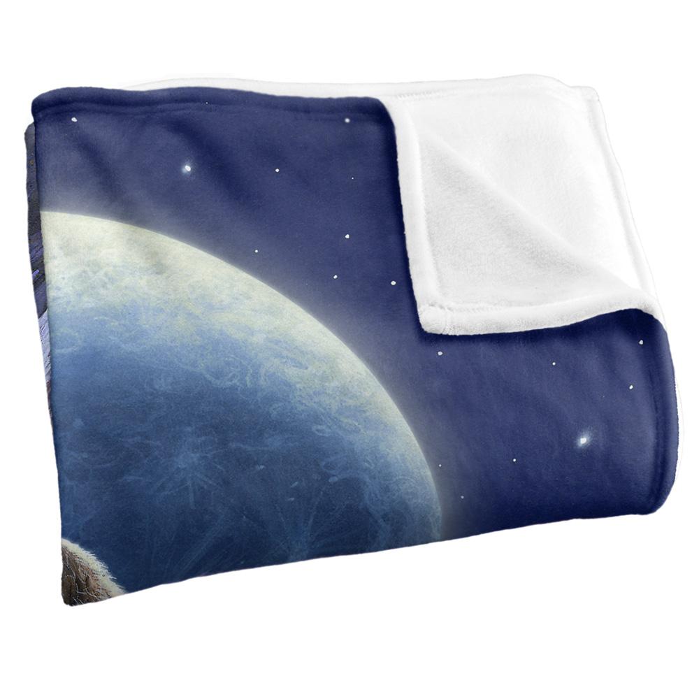 JQ Licensing Jlo Silky Howling Wolf Supersoft Blanket